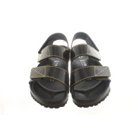 Proenza Schouler Sandalen aus Leder in Schwarz