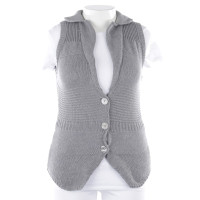 Bloom Gilet in Cotone in Grigio