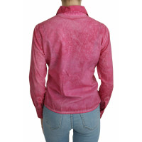 Ermanno Scervino Top en Coton en Rose/pink