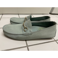 Gucci Slippers/Ballerinas Suede in Blue