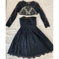 Rena Lange Kleid aus Baumwolle in Schwarz