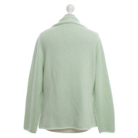 Allude Cashmere cardigan in mint green