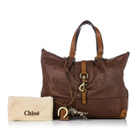 Chloé Tote Bag aus Leder in Braun