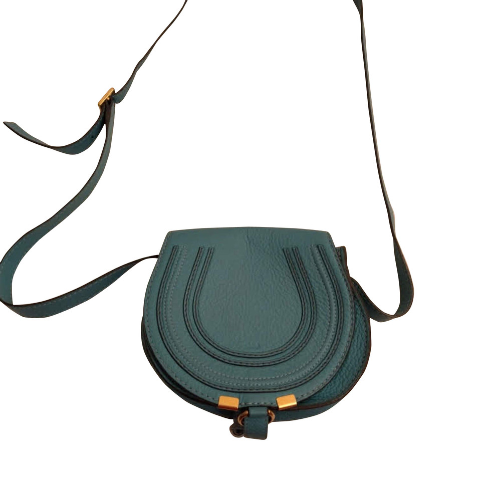 Chloé Marcie Small Leather in Turquoise