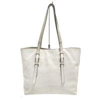 Prada Shoulder bag Leather in Cream