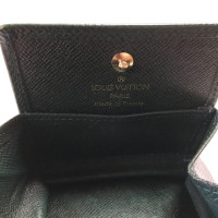 Louis Vuitton Täschchen/Portemonnaie aus Leder in Grün