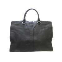 Saint Laurent Cabas Chyc aus Leder in Schwarz