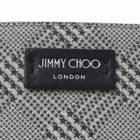 Jimmy Choo Umhängetasche aus Canvas in Grau