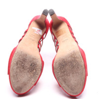 Hugo Boss Sandalen aus Leder in Rot