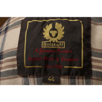 Belstaff Jacke/Mantel aus Baumwolle in Beige