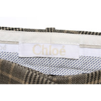 Chloé Hose aus Wolle in Beige