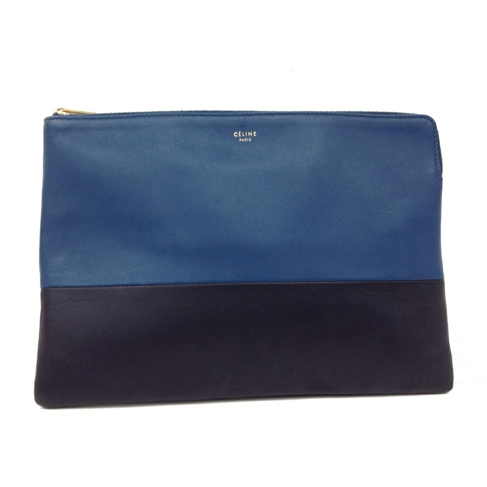 Céline Clutch aus Leder