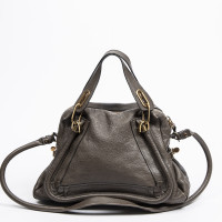 Chloé Paraty Bag Leer in Taupe