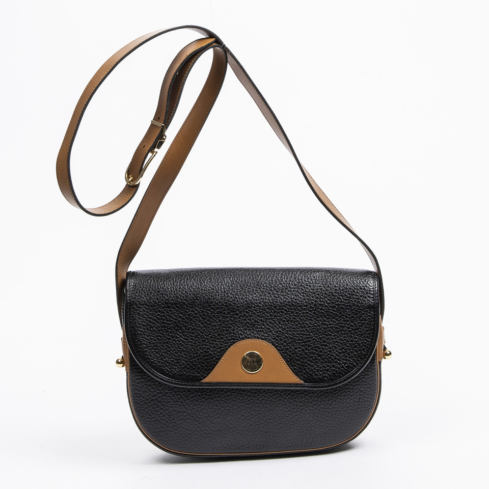 Dior Borsa a tracolla in Pelle in Nero