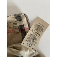 Burberry Kleid aus Wolle in Beige