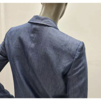 Gucci Jacke/Mantel aus Viskose in Blau