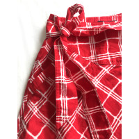 Burberry Skirt Cotton in Red