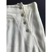Alexander McQueen Skirt Viscose in White
