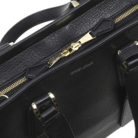 Armani Shoulder bag Leather in Black