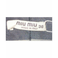 Miu Miu Shorts aus Viskose in Schwarz