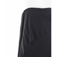 Tibi Kleid aus Seide in Schwarz