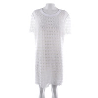 Tory Burch Kleid aus Baumwolle in Weiß