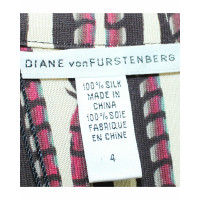 Diane Von Furstenberg Jurk Zijde in Huidskleur