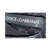 Dolce & Gabbana Oberteil aus Seide in Schwarz