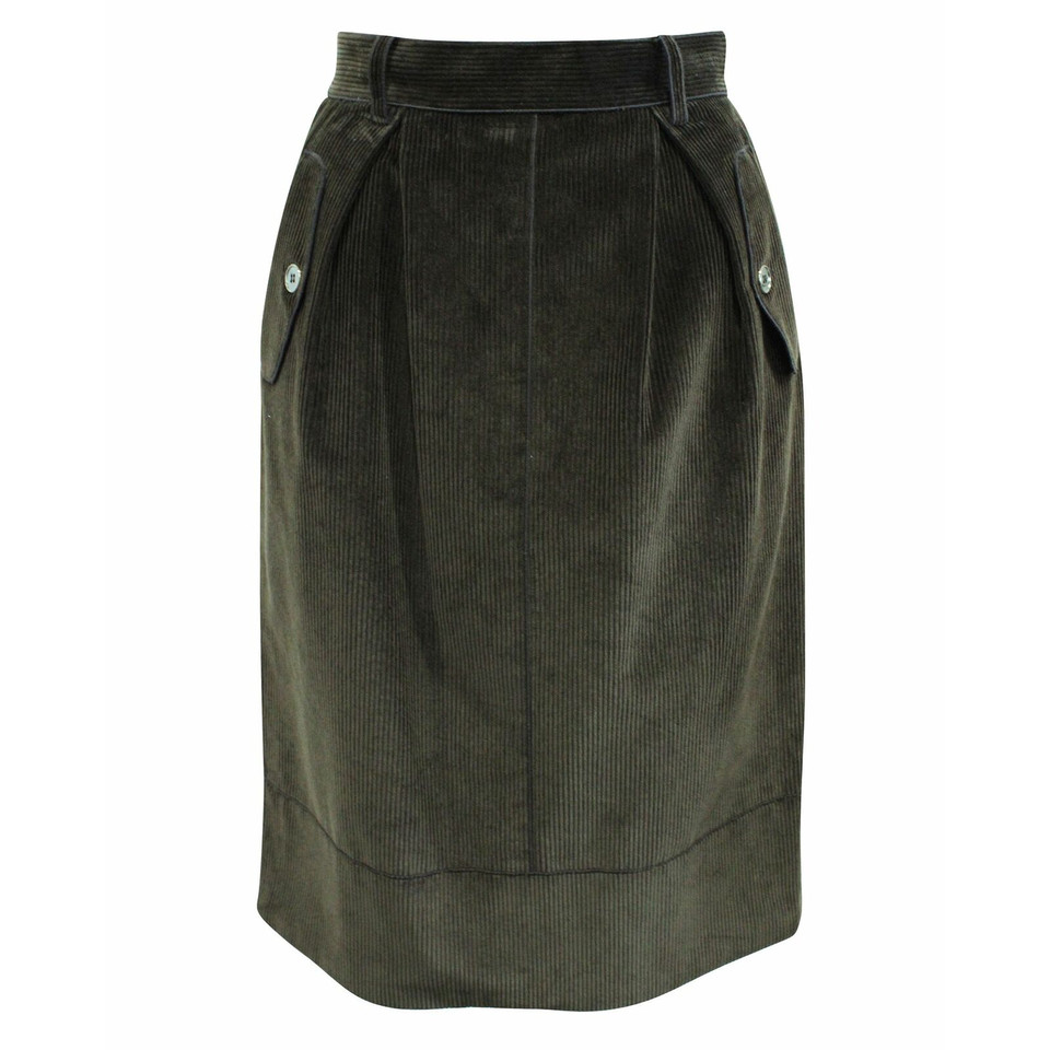 Dolce & Gabbana Skirt Cotton in Brown
