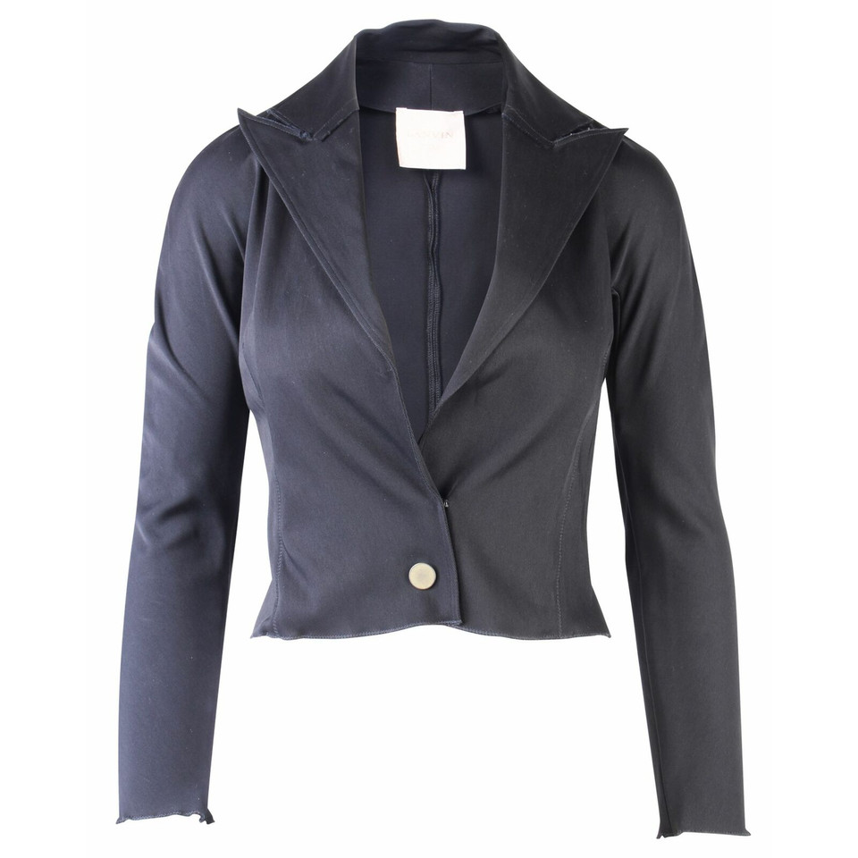 Lanvin Jacket/Coat Viscose in Black