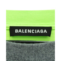 Balenciaga Oberteil aus Baumwolle in Grau