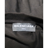 Balenciaga Oberteil aus Baumwolle in Schwarz