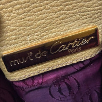 Cartier Umhängetasche aus Leder in Beige