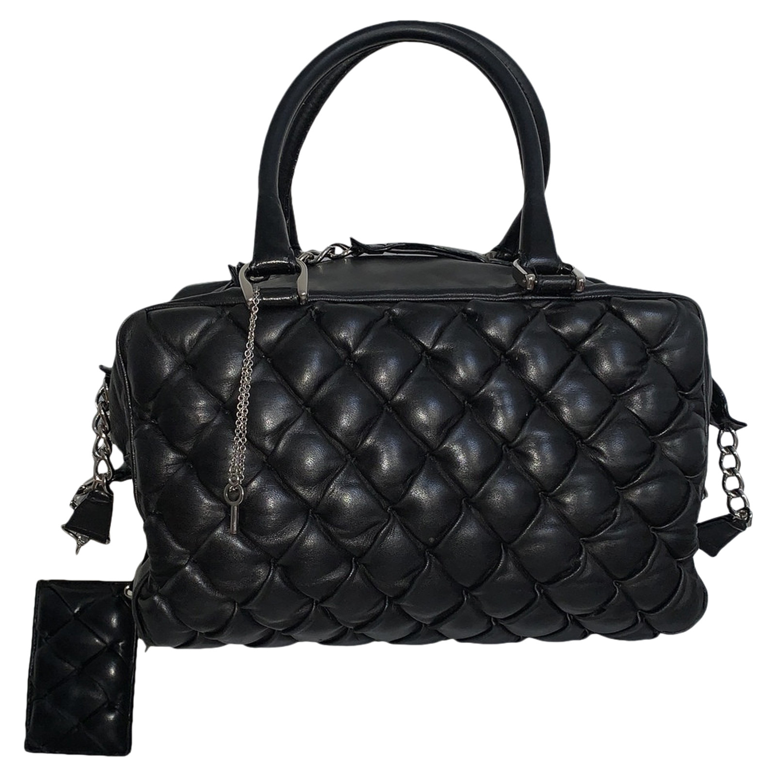 Handbag Leather in Black QU,H...,G.. v 