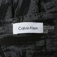 Calvin Klein Robe en gris / noir