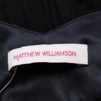 Matthew Williamson Oberteil aus Seide in Schwarz