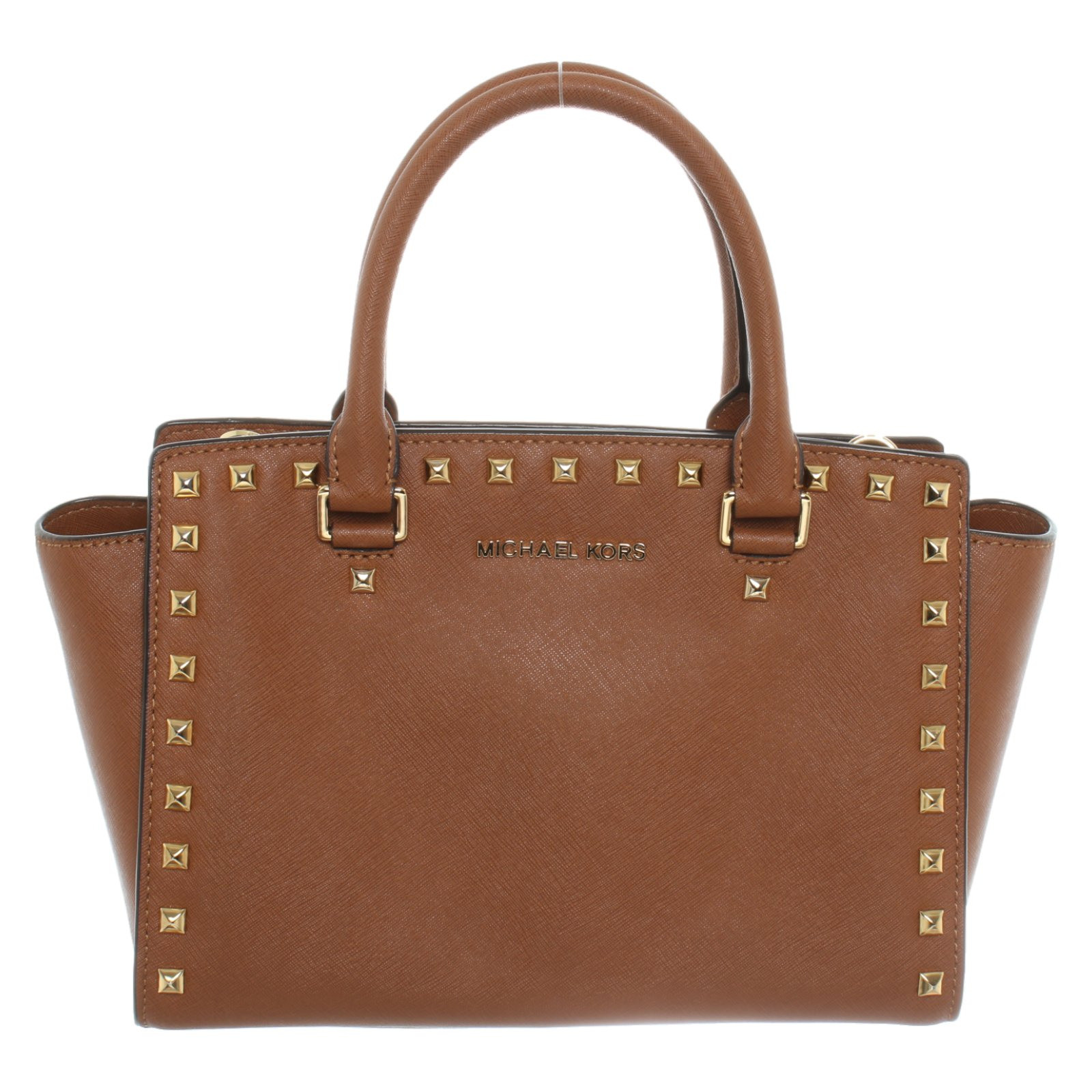 Michael Kors Handbag Leather in Brown - Second Hand Michael Kors Handbag  Leather in Brown buy used for 138€ (4654031)