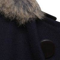 Comptoir Des Cotonniers Coat in dark blue