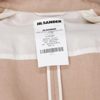 Jil Sander Jacket/Coat Linen in Beige