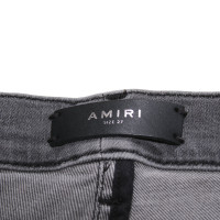 Amiri Jeans Cotton in Grey