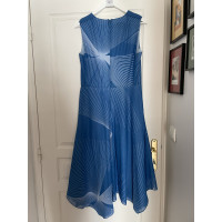 Akris Kleid aus Baumwolle in Blau