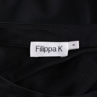 Filippa K Oberteil aus Jersey in Schwarz