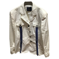 Byblos Jacke/Mantel aus Baumwolle in Weiß
