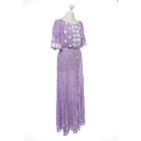 Miguelina Anzug aus Baumwolle in Violett