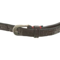 Fausto Colato Leather belt in brown