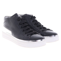 Prada Sneaker in zwart / wit