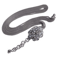 Chanel Belt with "Sautoir" necklace and camellia