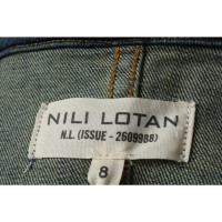 Nili Lotan Jacke/Mantel aus Baumwolle in Blau