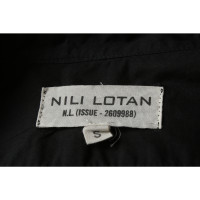 Nili Lotan Top Cotton in Black