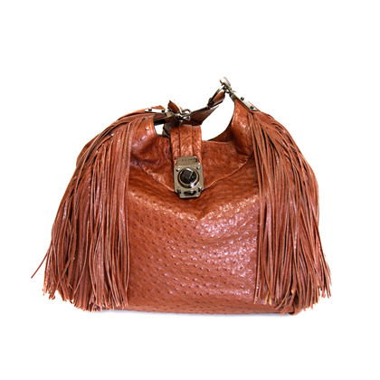 Céline Dimitri Hobo Bag Leather in Brown